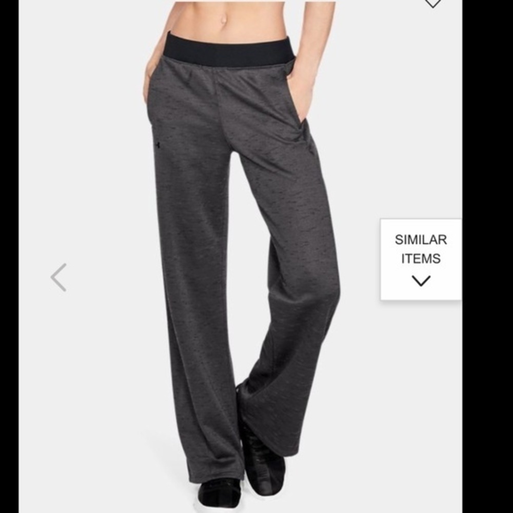 Under Armour Women's Synthetic Fleece Open Pant